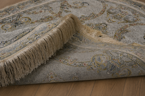 Classic Oval Medallion Turkish Rug 3x5