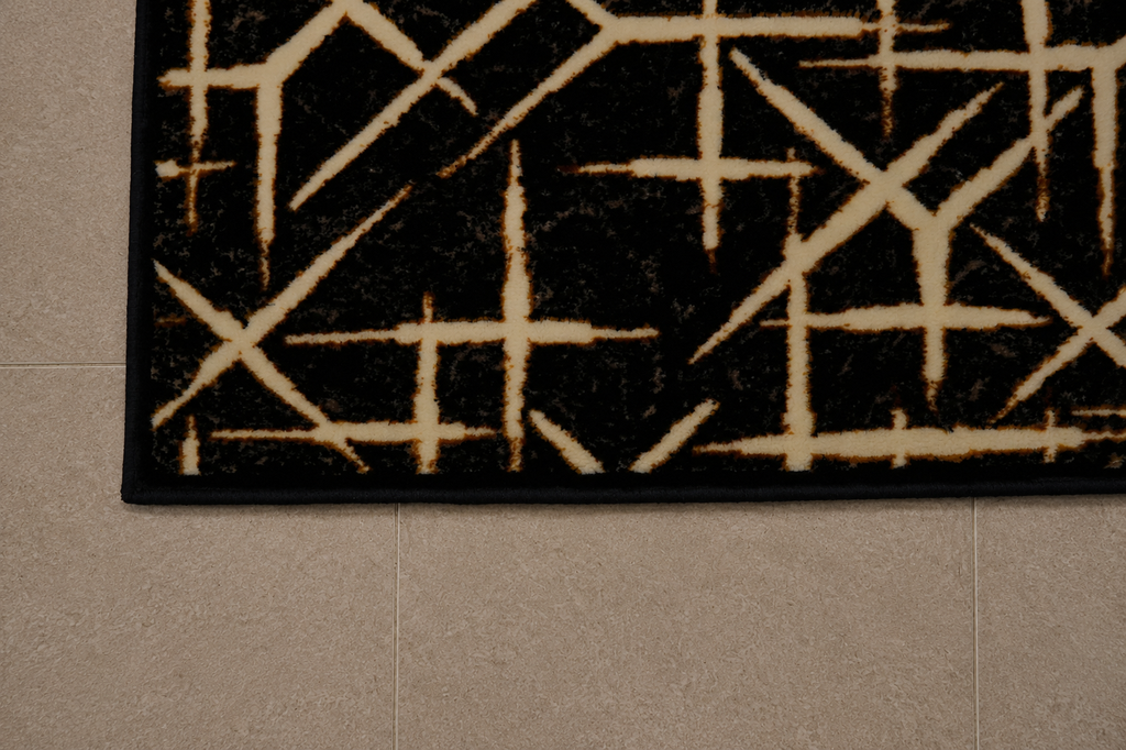 Iranian Luxury Grid Pattern Area Rug