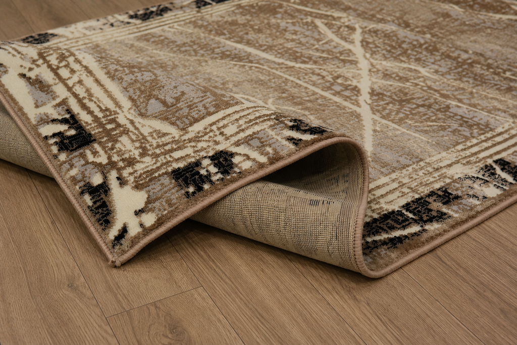Modern Marble Pattern Turkish Rug