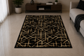 Iranian Luxury Grid Pattern Area Rug