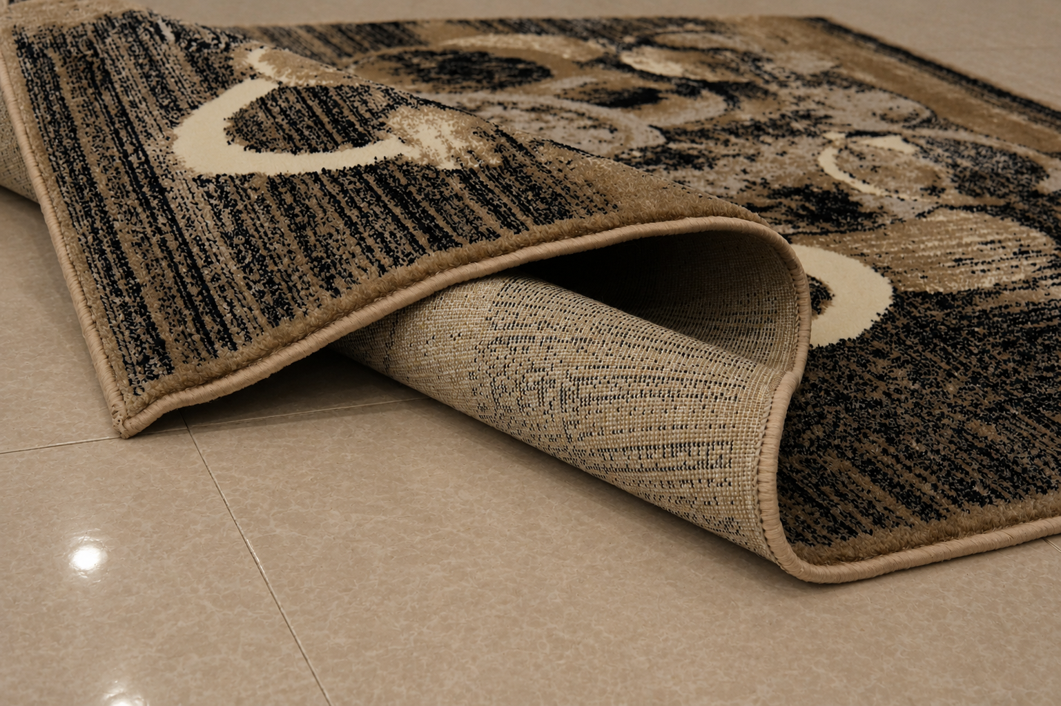 Iranian Ocean Wave Area Rug