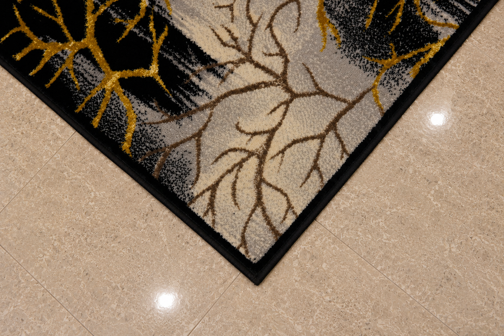 Iranian Golden Branch Luxury Rug