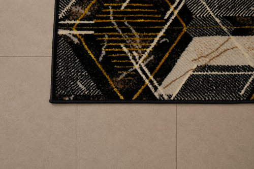 Iranian Geometric Diamond Rug