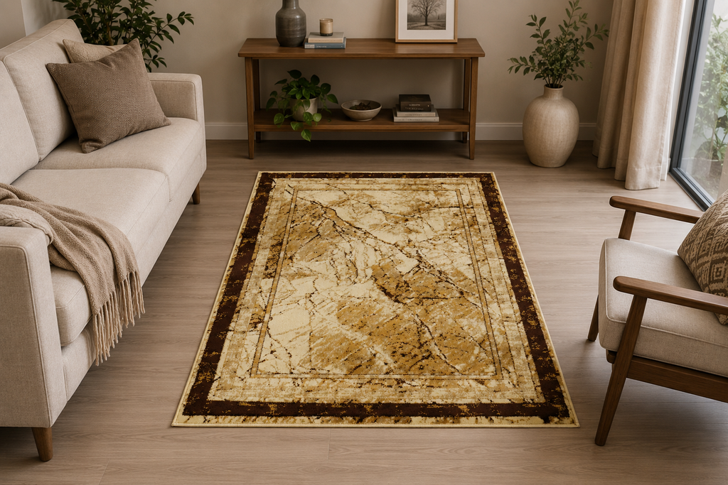 Modern Marble Texture Rug