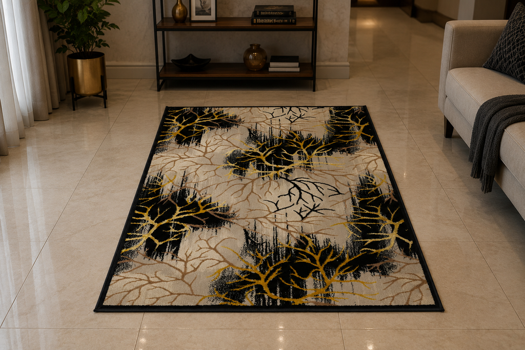 Iranian Golden Branch Luxury Rug