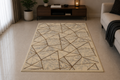 Iranian Geometric Mosaic Area Rug