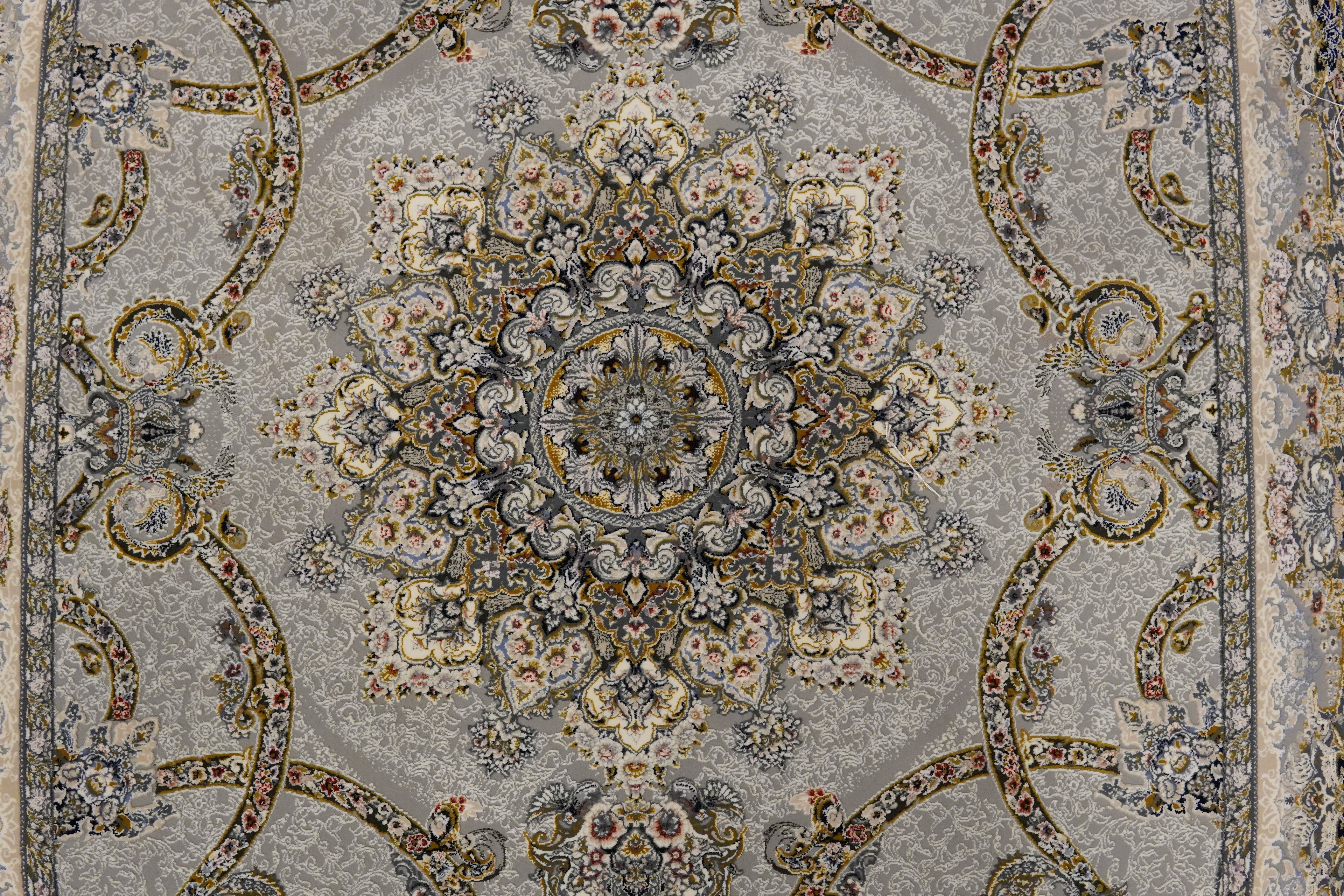 Classic Oval Medallion Turkish Rug 3x5